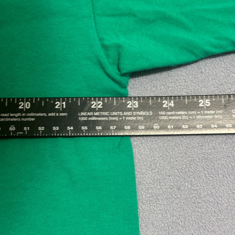Vintage Oregon Ducks Green T Shirt Mens XLarge Hanes Heavyweight Football - Picture 7 of 9
